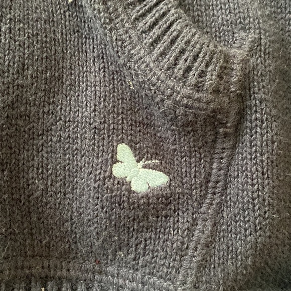 girls  Blue pullover with Butterfly detail GAP - Picture 5 of 8